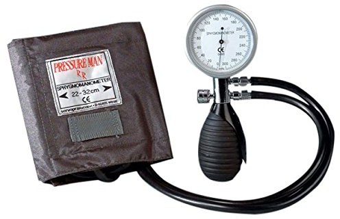 Pressure Man II E3 1090B Klett-Manschette, Blutdruckmesser, Blau