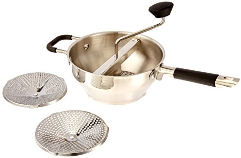 ExcelSteel 580 Stainless Steel Food Mill w/ 3 Grinding Sizes