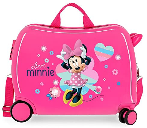 Disney Valigia per bambini 2 ruote multidirezionali Minnie Love