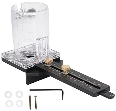 Maschera da Taglio Circolare per la Lavorazione del Legno, Base per Fresatrice per Legno