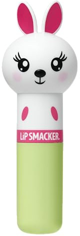 Lip Smacker Lippy Pals Hase, Geschmackvolles Lipgloss für Kinder Inspiriert von Tieren, Sicher in der Anwendung und frei von Farbstoffen, Hoppy Karottenkuchen Geschmack