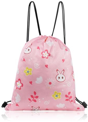 Cosysparks Sac piscine enfant, séparation sèche et humide Sac à Dos à Cordon Enfant sac de sport enfant sac piscine fille convient pour les enfants PE sacs garçons filles enfants sacs de plage (A)