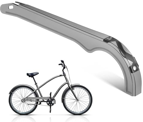 LALAFINA Protector de Cadena de Plástico para Bicicleta Negro, Adecuado para Plato de 32 Dientes, Protege la Cadena y Prolonga la Vida Útil, Adecuado para Bicicletas de Carretera
