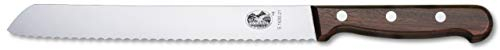 Victorinox Brotmesser mit Wellenschliff 21,6 cm / 8,5 inch, eisgehärteter Edelstahl, Palisanderholzgriff, professionelles Küchenmesser zum Schneiden von Brot, Gebäck und Kuchen, Gewicht: 90 g, spülmaschinenfest, C648