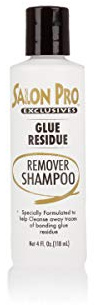 Salon Pro Glue Residue Remover Shampoo, 4 Ounce