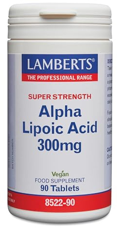 Lamberts Ácido Alfa Lipoico 300 mg - 90 Cápsulas