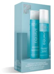 REVLON PROFESSIONAL Hydro Nutritive Detangling Conditioner (200 ml) & Micellar Shampoo (250 ml), entwirrender Leave-in Conditioner & Haarshampoo, 2-Phasen-Formel für normales bis trockenes Haar, Set