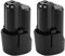 2× Exmate Batería 10.8V 3000mAh wurth de Repuesto Li-Ion para Bosch 2607336013 2607336014 BAT411 BAT411A BAT412A
