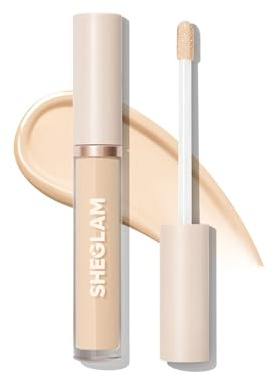 SHEGLAM 12HR Full Coverage Concealer Matte Finish Concealer Stick for Under Eye and Dark Circles - Linen