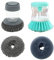 EULAPGOE 2 Pcs Pot Dish Brushes Soap Dispensing Palm Brushes Kitchen Washing Utensils with Soap Dispenser for Pot Pan Sink Cleaning