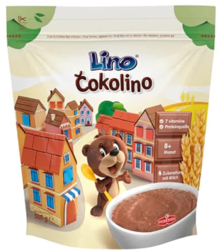 Lino Cokolino Babybrei Beutel Muesli Cornflakes Cerealien 500 gramm