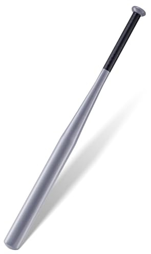 Baseballschläger aus Stahl, 82 cm - Robuster Schläger für Baseball & Softball in Freizeit und Training, ideal für Hobbyspieler & Athleten