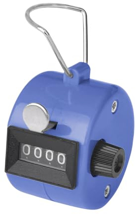 GOGO Handheld Tally Counter Plastic 4 Digit Palm Clicker
