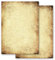 50 Blatt Briefpapier Urkunde ALTES PAPIER Antik & History - DIN A4 Format - Paper-Media