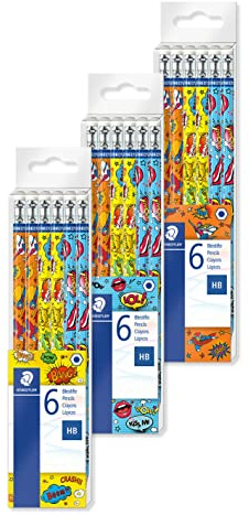 Staedtler 172 COTB6 hexagonala grafitpennor (paket med 6)