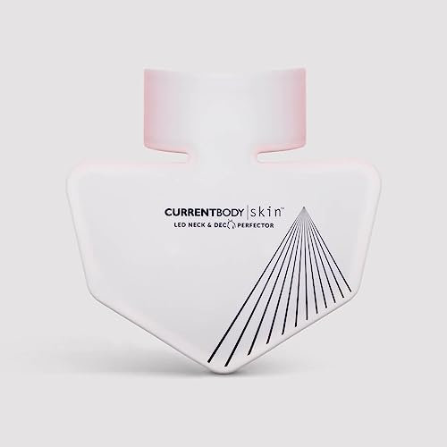 CurrentBody Skin LED Neck & Décolletage Mask: Series 1 | Red Light Therapy Mask for Anti-Ageing of The Neck and Chest