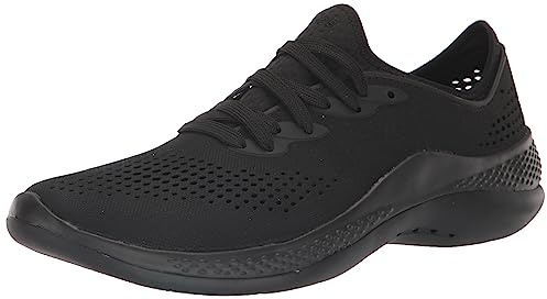 Crocs Hombre LiteRide 360 Pacer M Zapato, Black/Black, 43/44 EU