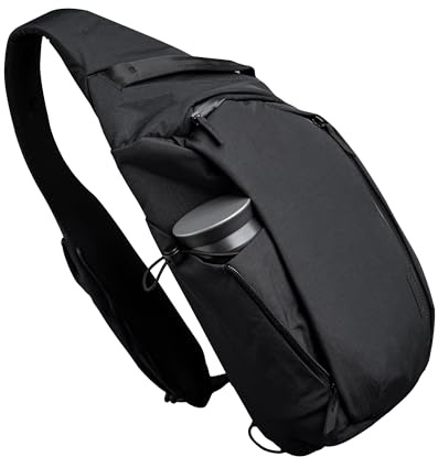 ALPAKA Metro Crossbody Sling Bag 7,5L Umhängetasche Herren Sling Tasche Messenger für 11-Tablet Wasserfest Brusttasche Schultertasche Tagesrucksack mit Magnetverschluss, Flaschentasche, Phone-Fach