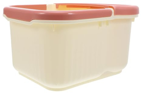 iplusmile Bañera de Pies Saludable para Remojar Pies Masaje para Relajarse Casa Eliminar Piel Muerta Material Duradero Bañera de Masaje