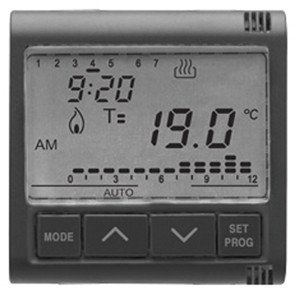 Gewiss GW21827 Nero termostato
