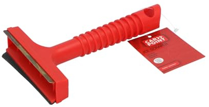 CARPOINT 1710091 Eiskratzer Eisschaber 10cm Kunststoff Messing