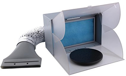 Bc-elec BD-512 AIRBRUSH ABSAUGANLAGE LACKIERKABINE SPRÜHKABINE ABSAUGKABINE MIT LED BELEUCHTUNG