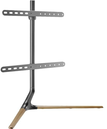 myWall HT29L Design TV-Ständer, Standfuß für Bildschirme von 49-70 Zoll (124-178 cm), Belastung bis 40 kg/Nussbaum