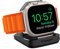 Spigen Rugged Armor Ständer Entwickelt für Apple Watch Ladestation für Apple Watch Ultra 2/1 und Serie 10/9/8/7/6/5/SE/4 - Schwarz