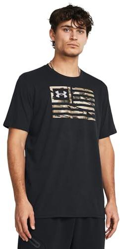 Under Armour Men's Freedom Graphic Short Sleeve T-Shirt, (001) Black / / UA Barren Camo, X-Large