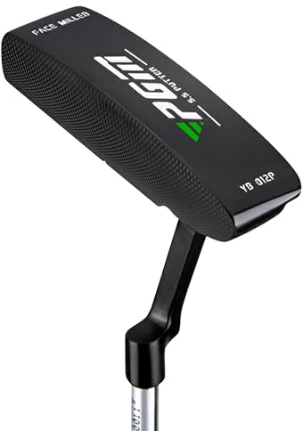 PGM Putter Club de Golf Homme Gaucher Manche en Acier 950 Tête de Putter en Acier Inoxydable Easy Flop Shots