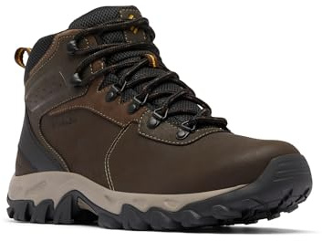 Columbia Men's Newton Ridge Plus Ii Waterproof Hiking Shoe, Cordovan/Squash, 10 UK