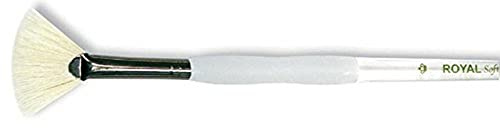Royal Brush Soft Grip Gold Taklon Artist's Fan SG825-4 Paintbrush