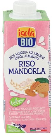 Isola Bio Rice Mandorla Biologico 250 ml.