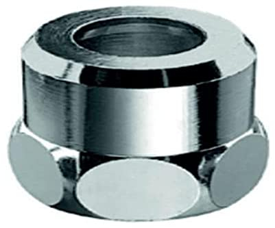 Schell 265010699 Raccord d'étanchéité à joint d'écrasement Raccord spécial avec compensation de longueur, chromé, 3/8 (9,5 mm) x 10 mm