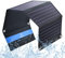 BigBlue 3 USB Ports 28W Solar Charger (5V/4.8A Max Total) Foldable Waterproof Outdoor Solar Battery Charger Compatible for iPhone Samsung Galaxy LG etc