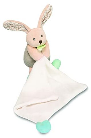 BABY NAT Plüschtier mit Hase, Puppe, Nature – BN0603 – Beige
