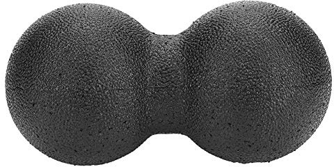 Palla da massaggio Lacrosse, Set di palle da massaggio Yoga Foam Roller Palla da massaggio per spalle, collo, schiena, piedi, corpo (16x 8cm palle doppie)