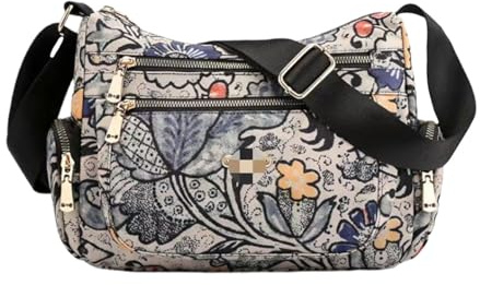 FAVORTALK Cross Body Bag Women Pink Crossbody Bags for Women Flowers with Adjustable Strap - B39603