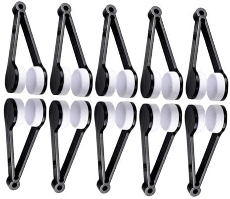 UTHCLO 10 Stück Brillenreiniger Reinigungswerkzeuge Praktische Brillen Reinigungsclips Für Effektive Brillenreinigung Kompakte Brillenputzgeräte Für Unterwegs