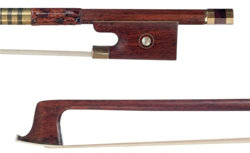 Arcos De Violín De Madera Arco De Madera Serpiente Con Cordal Doble Ojo Pez Resistente Y Duradero(1-8)