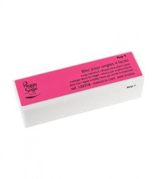 PEGGY SAGE - Bloc 4 Faces Pour Ongles