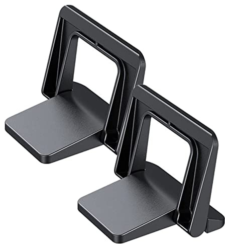Mikikit 1 Paire Support Invisible pour Ordinateur Pliable Rehausseur De Clavier Support De Flux d'air pour Ordinateur Portable De Clavier Pupitre L'ordinateur Matériel Informatique