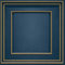 Papier Peint à Panneaux, Fruit Interdit - Fond D'écran pour Salon, Boutique, TV, Chambre, Couloir, Décoration - Moderne Design Decoratif Papier Peint - Bleu marine/Or