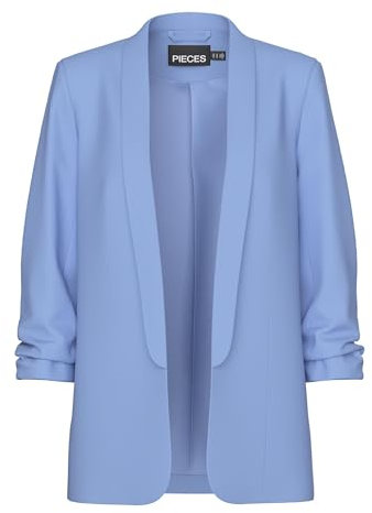 PIECES Damen Pcboss 3/4 Noos Blazer, Hydrangea, XXL