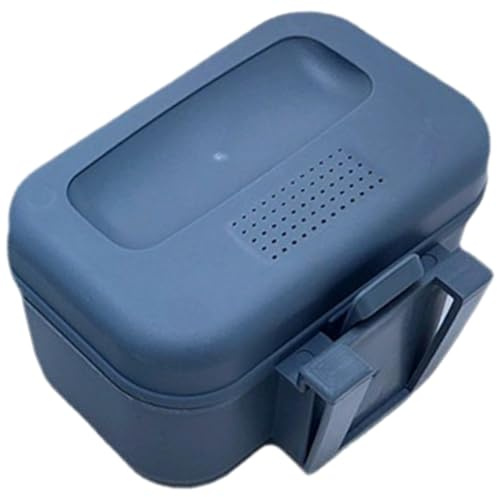 Boîte à vers, boîte à appâts vivants en plastique pour la pêche, seau appâts respirant avec couvercle étanche, conteneur vers clipser pour ceinture, seau, conteneur