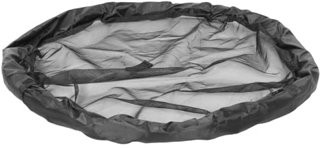 DIYEAH Barrière Flottante pour Plantes Aquatiques Filet de Protection pour Îles Flottantes Anneau de Jardin Aquatique Rond Protecteur de Plantes D’Étang 1 Pièce Usage Bassin et