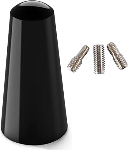 Navitec24 Antennenstab Kurzstab Tuning Autoantenne Universal Radio FM AM DAB DAB+ Dachantenne Auto kurz schwarz (3 cm)