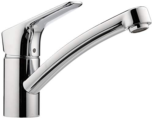 hansgrohe Küchenarmatur Logis M31, Wasserhahn Küche mit Auslauf Höhe 120mm, schwenkbar, 1 Strahlart, Chrom