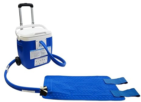 Polar Products Active Ice® 3.0 Large Universal Rectangular Pad Cold Therapy System with Programmable Digital Timer,16 Quart Cooler, Quiet Pump, Strong Cryotherapy Pain Relief Treatment
