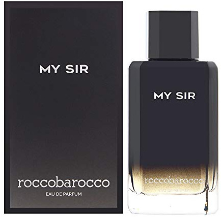 Roccobarocco - My Sir. Eau De Toilette Uomo – Profumo Uomo Dal Carattere Forte, Deciso, Fresco E Vivace, Fragranza Speziata E Legnosa, Flacone Da 100 Ml